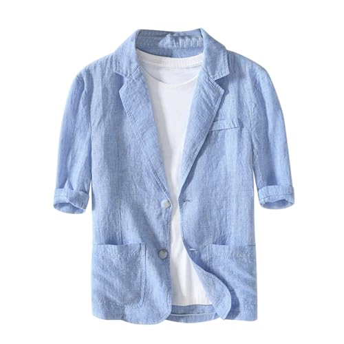 Veste en lin homme légère idéale pour un mariage estival