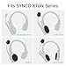 SYNCO XTALK X5 Wireless Intercom Headset System with Mic Windshield & One-Ear Foam Cushion Combo Pack
