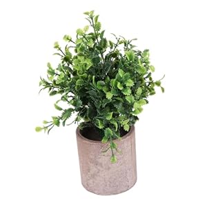 Yardenfun Kunstmatige Potplant Plastic Eucalyptusplanten Kamerplanten Kunstmatige Mini Potplant Realistische Bonsai Nep Bonsai Voor Binnen Simulatie Bonsai Nepplant Viool Kantoor Bureaublad