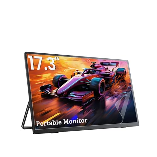 2 Pack Anti Glare Screen Protector for MNN/KYY/ARZOPA/InnoView/Lepow/ASUS ZenScreen/Newsoul/QQH All 17.3 inch Portable Monitor With 16:9 Aspect Ratio Laptop, Eye Protection Anti Glare Filter