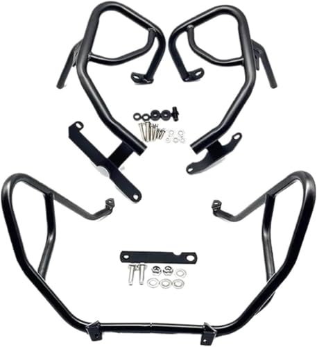 Ensemble Complet pour Protection Moteur G310GS Solide Pare-Chocs Noir