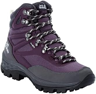 Jack Wolfskin Women's 4053801 Backpacking Boot, Purple/Grey, 8.5 Wide | Image 1