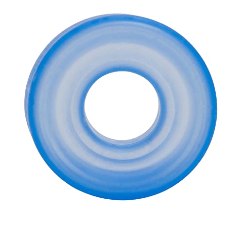 Calexotics Advanced Silicone Pump Sleeve - Male Penis Pump Comfort Ring - Penis Enlargement Accessory - 3 Inch - Blue #TOP2