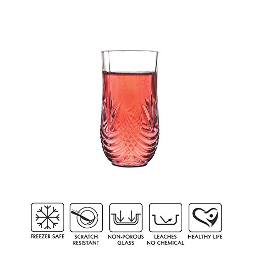 Image of Cello Amore Glass Set, 215ml, Set of 6, Clear