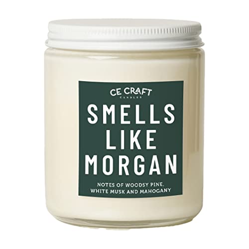 C&E Craft – モルガンキャンドルのような香り – フランネルパインの香り 天然大豆ワックス – 彼女へのギフトに – ガールフレンドギフト ホワイト（Amazon）