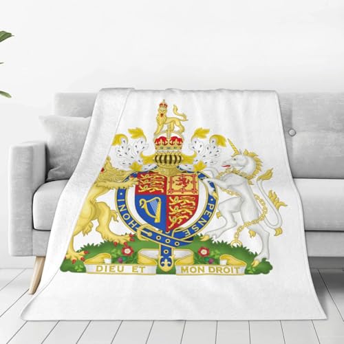 Cobija de franela con emblema del Reino