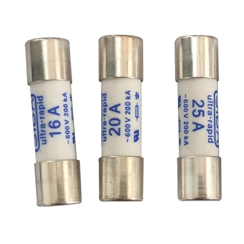 Fusible 10x38 25A pour renovation electrique maison