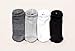 Non Slip Socks Unisex Adult Yoga Pilates Anti Skid Athletic Ankle Gym Home Hospital Thick Cushioned Cotton Socks Black