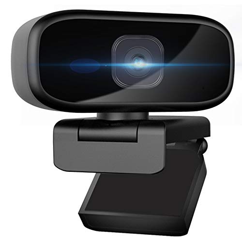 ZHUDAN Webcam 1080P avec Microphone, caméra vidéo USB Plug & Play pour PC, Ordinateur Portable, Ordinateur, streamcam avec Correction Automatique de la lumière , Webcam en Direct Cover