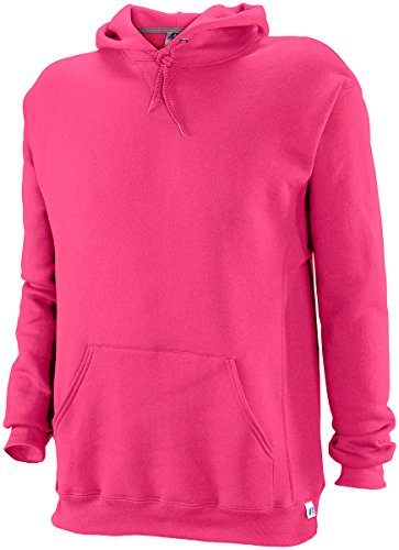Russell Athletic Men's Dri-Power Fleece Pullover Hood, Watermelon Pink, Large