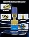 R1234yf Adapter Kit, R1234yf to R134a Quick Coupler, High Low Side Connector Conversion Kit, 1234yf Adapter to R134a for Car Air Conditioning System Evacuation Recharging