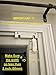 SDGINA Sliding Door Security Lock 2 Pack - Sliding Patio Door Lock for Glass Doors, Child Safety Foot Locks