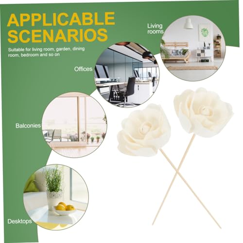 Varillas Difusoras de Ratán Cabilock 5 Pcs Diseño Flor miniatura 3