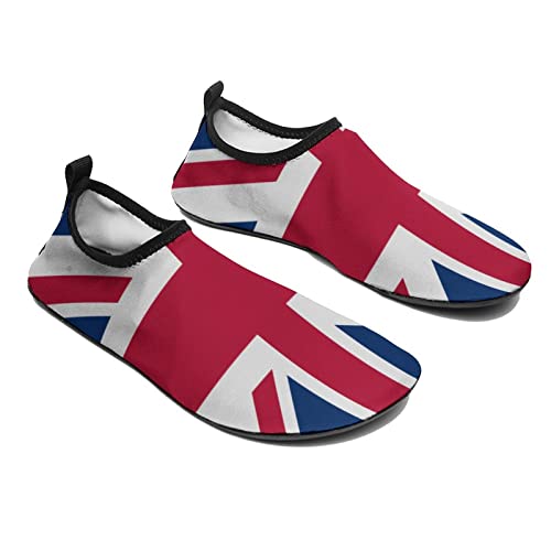 Calculay British Flag Water Shoes, Beach Shoes for Men and Women, Swimming Pool Yoga, Surfing Sneakers4