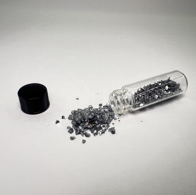 Chromium Metal Element Sample | 99.9%+ Pure 10 Grams | Chemistry, Experiments, and Collections