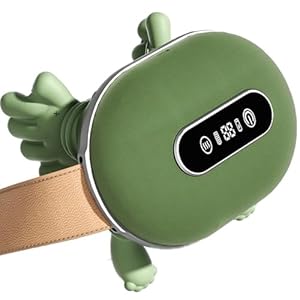 Waabose Verbessert Nackenmassagegerät, Nackenmassage mit Bildschirmanzeige, 3 Massagestufen 2 Temperaturstufen, Elektrische Massagegeräte Mit Wärme, Massage Hand für Schultern, Nacken, Rücken