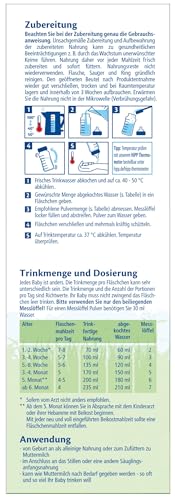HiPP PRE Anfangsmilch aus Bio Ziegenmilch (5 x 400g), von Geburt an, mit GOS, nur Lactose, A2-beta-Casein, besonders leicht verdaulich