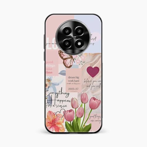 Image of sirphire Dream Big Silicone Printed Back Cover Compatible with Realme 14 Pro Lite 5G | Premium Printed Mobile Cover | Stylish Phone Case with Camera Protection
