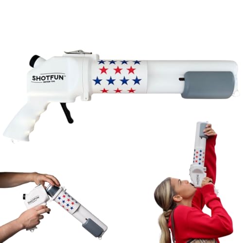Shotfun (White (Stars), Regular Can) - Innovative Shotgun Tool for