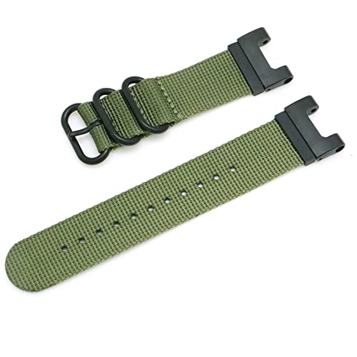Demupai Bracelet de rechange en nylon compatible avec la montre connectée Huami Amazfit T-Rex A1918, Nylon Cover