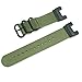 Demupai 22mm Width Replacement Wrist Band Nylon Strap Compatible with for Amazfit T-Rex A1918 Smartwatch (Army Green)