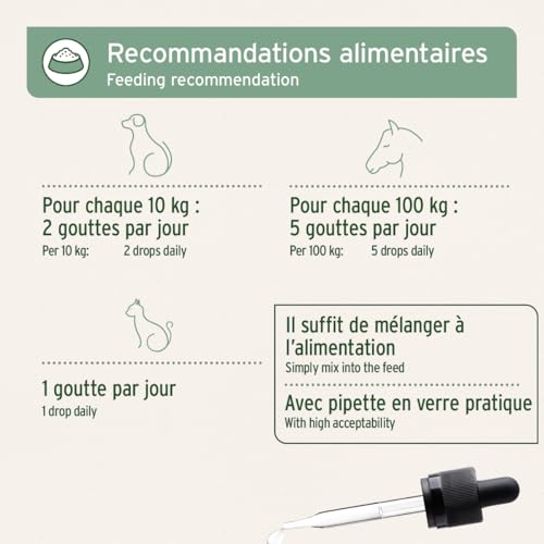 Huile d'algues AniForte Chiens et Chats 50 ML – Huile végétalienne hautement concentrée en oméga-3 Issue d'algues, favorise Les articulations, Le métabolisme, Le Pelage et la Peau – Image 6