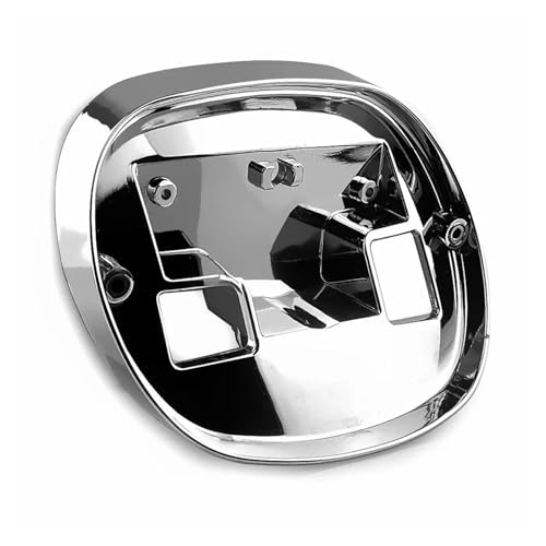 Placa base de luz trasera de moto contra caídas de faro en Dyna y Electra Glide