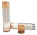 Basic Essential Bottles Empty Lip Balm Tubes, Salmon, Pack of 50, 5.5ml (3/16 oz.)