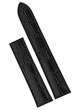 Typ: Lederarmband für Klappfaltschließe / Material: Kalbleder (Aligator geprägt)