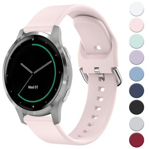 Image of Tobfit 18mm Silicone Watch Strap Compatible for Titan, Timex, Casio, Sonata,HMT etc,Quick Release Sport Loop Colorful Strap