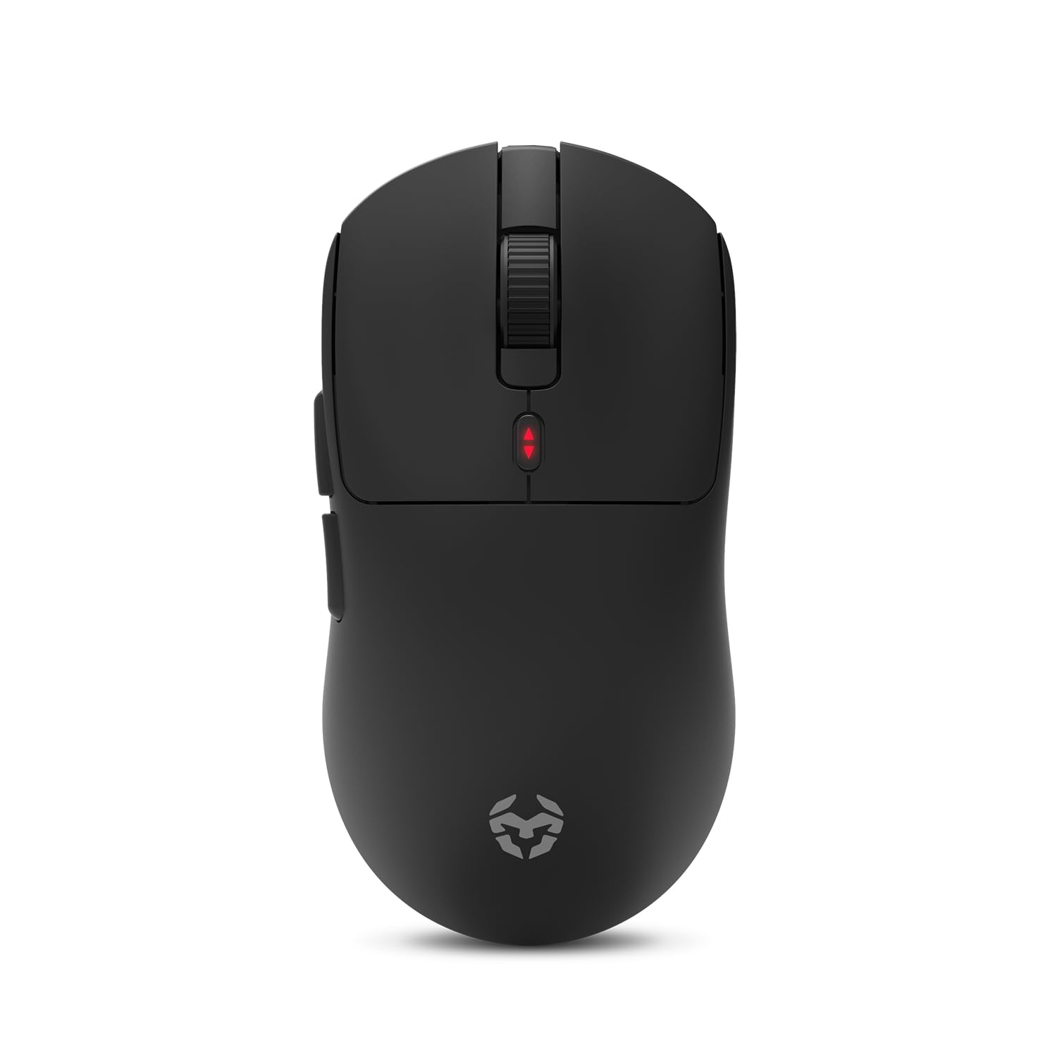 KROM Klever, Kabellose Gaming-Maus, Superleicht 55 g, Pixart PMW3325 Optischer Sensor bis 10.000 DPI, 6 Tasten, 1000Hz Polling Rate, 2,4GHz Wireless & USB-C, Kompatibel mit PC, Mac, PS4, PS5, Schwarz