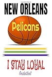 women's pelican shirt  New Orleans Pelicans I STAY LOYAL: New Orleans PelicansStriped Journal  New Orleans Pelicans Fan Appreciation Notebook  NBA Journal & Notebook