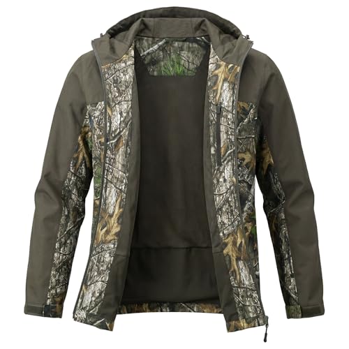 Image of LOOGU Rain Jacket for Men, Packable Waterproof Rain Shell Lightweight, S-3XL for Hiking Fishing Camping