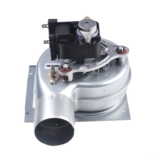 HpLive 35W Kamingebläse, Kamin- Gebläse,hohe Temperaturbeständigkeit und geräuscharmer 220- V- Kesselventilator für Schränke, Schlauchboote