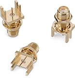 Wurth Elektronik WR-SMA Buchse Koaxialsteckverbinder SMA-Steckverbinder, Kantenmontage, Löt-Anschluss, Standard mit