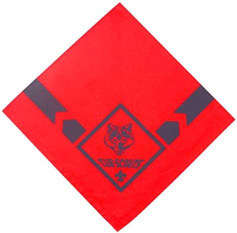 Cub Scout Wolf Neckerchief / Bandanna - Official BSA Uniform Apparel