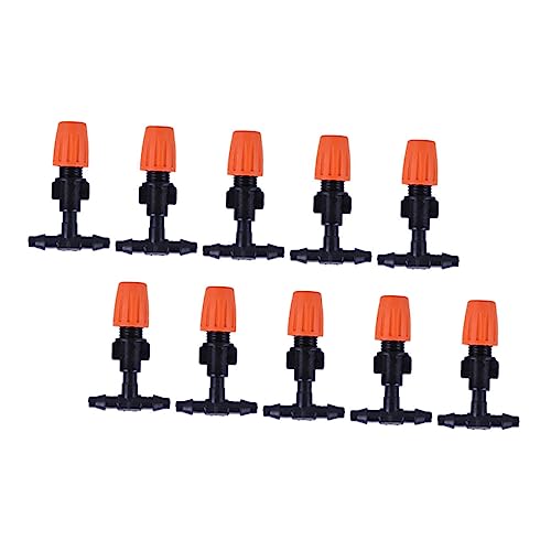 Gogogmee 20pcs Irrigation Nozzles Drip Irrigation Emitter Sprinkler Nozzle Perfect for Garden Lawn and Agriculture