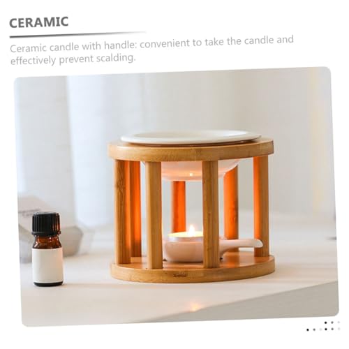 Diffuseur arômes céramique et brûleur pour fondant parfumé longue durée - 4