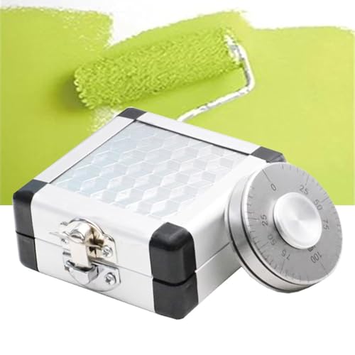 LHQYA Wheel Type Wet Film Gage, Wet Film Thickness Gauge with Storage Box, Measurement Range: 25um/50um/100um/150um/200um/500um Optional, Clear Scale, for Coating Painting