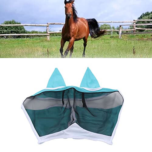 Máscara De Mosca De Cavalo, Máscara De Mosca De Cavalo Respirável Com Orelhas, Máscara De Mosca De B