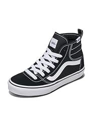 Suede/Canvas Black/White