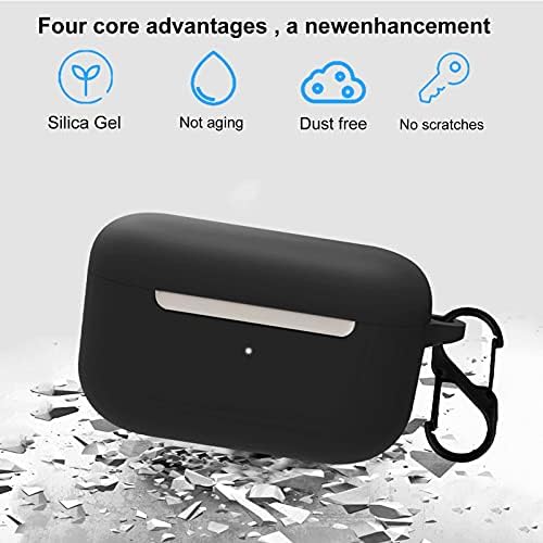 KKPLZZ Silicone Protective Case Compatible for Amazon Echo Buds (2nd Gen),Durable Bluetooth Wireless Earphone Charging Box Cover
