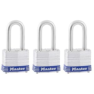 Master Lock 3TRILF Vorhängeschloss mit Schlüssel