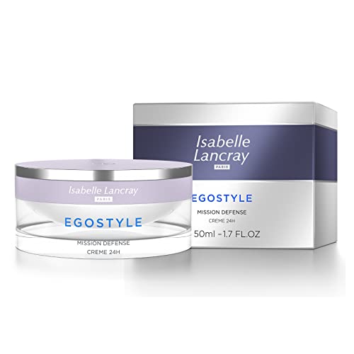 Isabelle Lancray Gesichts-Creme mit Hyaluron "Egostyle Mission Defense" I Gesichtspflege für mehr Frische und Spannkraft I Anti-Age Creme, 50ml Cover