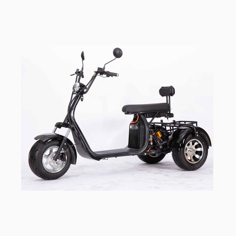 CT-3 Electric Tricycle Scooter Three Wheel Design with Rear Cargo Rack