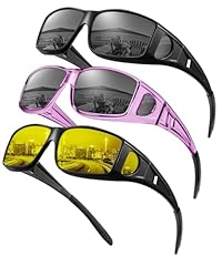 B-glossy Black/Grey + Transparent Purple/Grey + Glossy Black/Night Vision