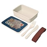 Sans BPA Fabulous Lunch Box - Boite à Repas avec couverts Bleu - Gers 32 Département Auch Carte Ancienne Occitanie - 700 ml