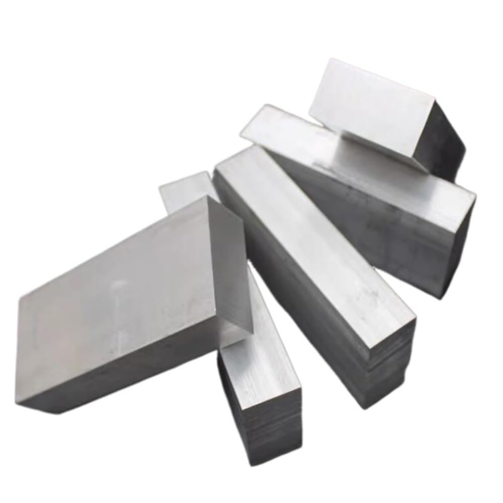Wytłaczana płyta aluminiowa Lekka płaska płyta ze stopu aluminium 2/3/4 mm grubości, 5 sztuk arkuszy 6061 do rzemiosła(4x30x500mm)