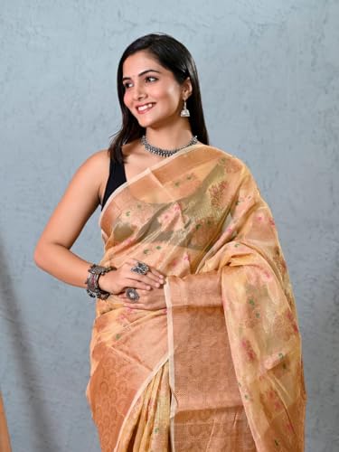 Doria Lifestyle kota doria silk saree – image 4