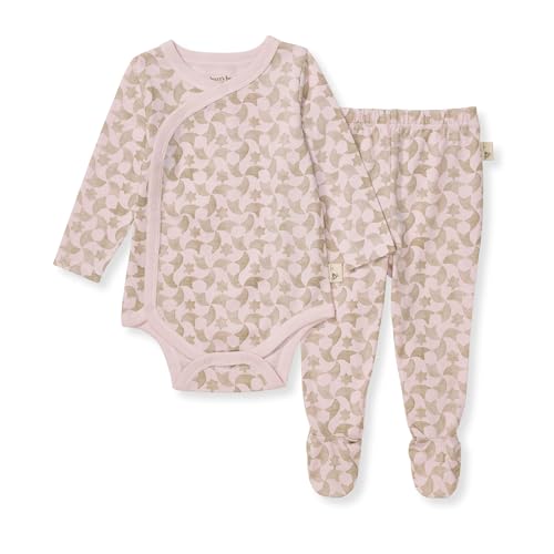 Image of Burt's Bees Baby Unisex Bodysuit and Pant Set, 100% Organic Cotton